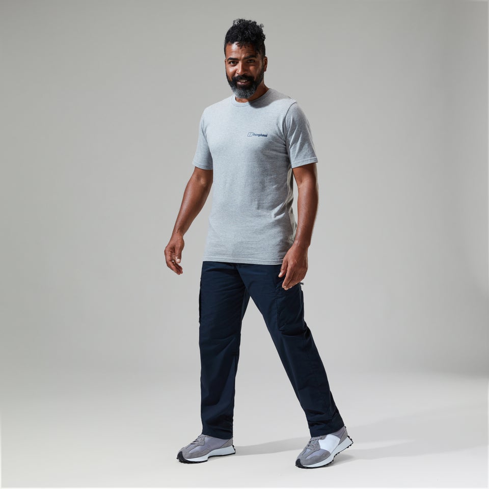 Etive Mor Mtn Short Sleeve T-Shirt für Herren - Dunkelgrau