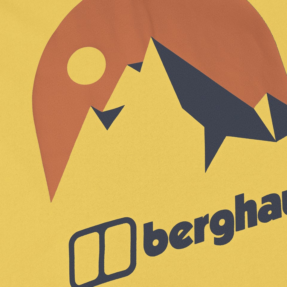 Men's Mont Blanc Mtn T Shirt Yellow