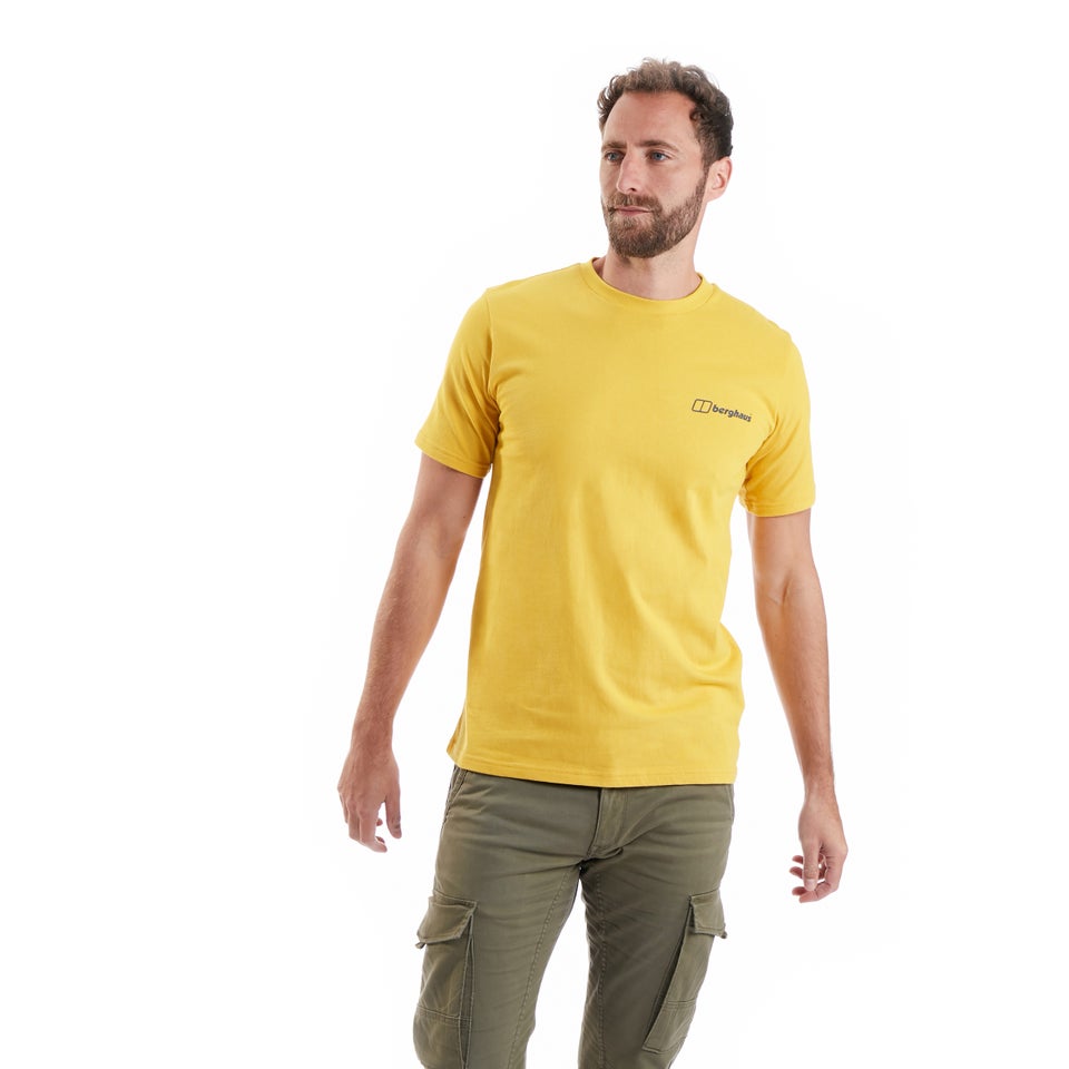 Men's Mont Blanc Mtn T Shirt Yellow