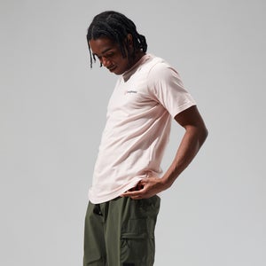 Unisex Kanchenjunga Static T Shirt - Light Pink