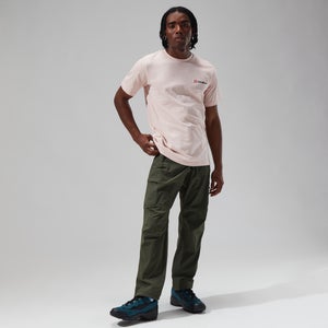 Unisex Kanchenjunga Static T Shirt - Light Pink