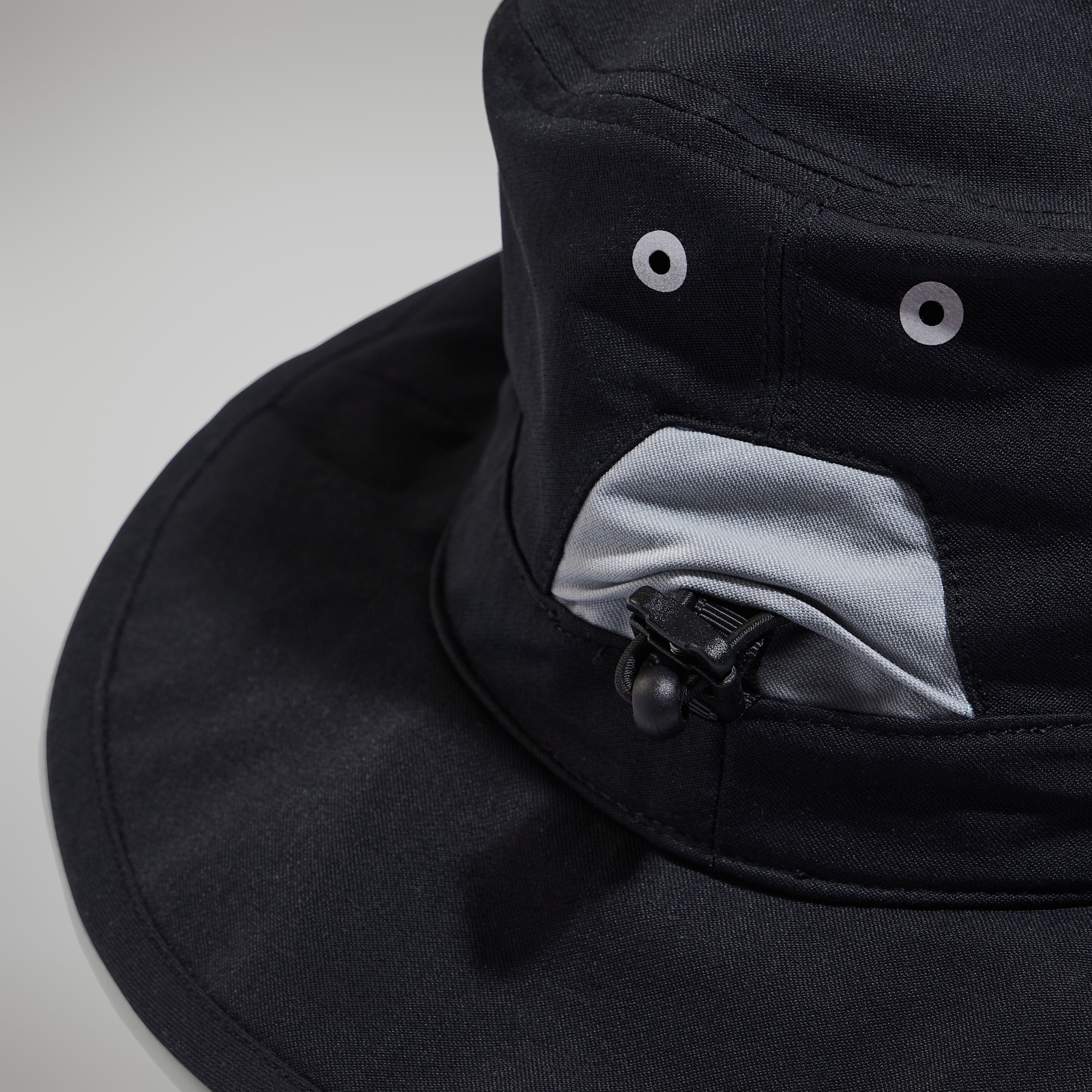 Unisex Ortler Boonie Hat - Black/Grey