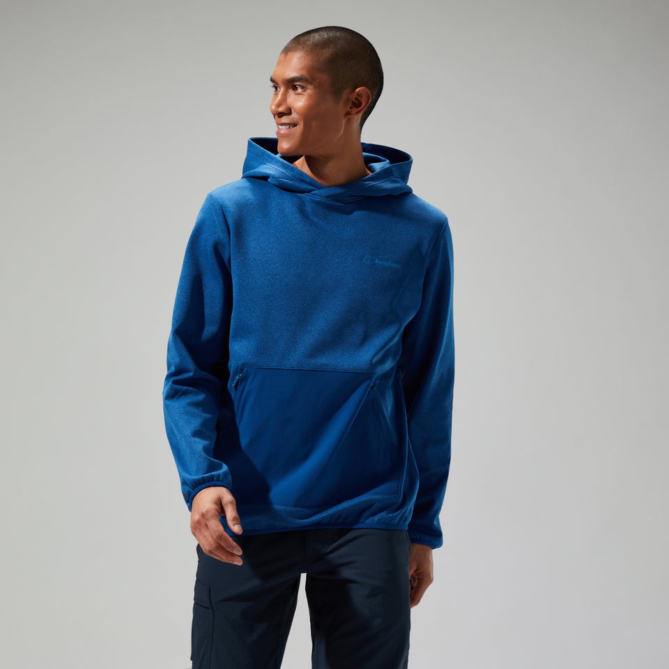 Men's Cullain Hooded Pullover - Blue