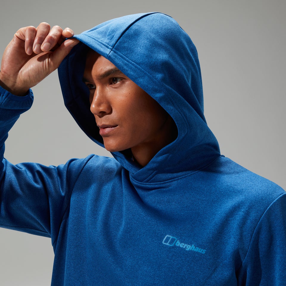 Men's Cullain Hooded Pullover - Blue