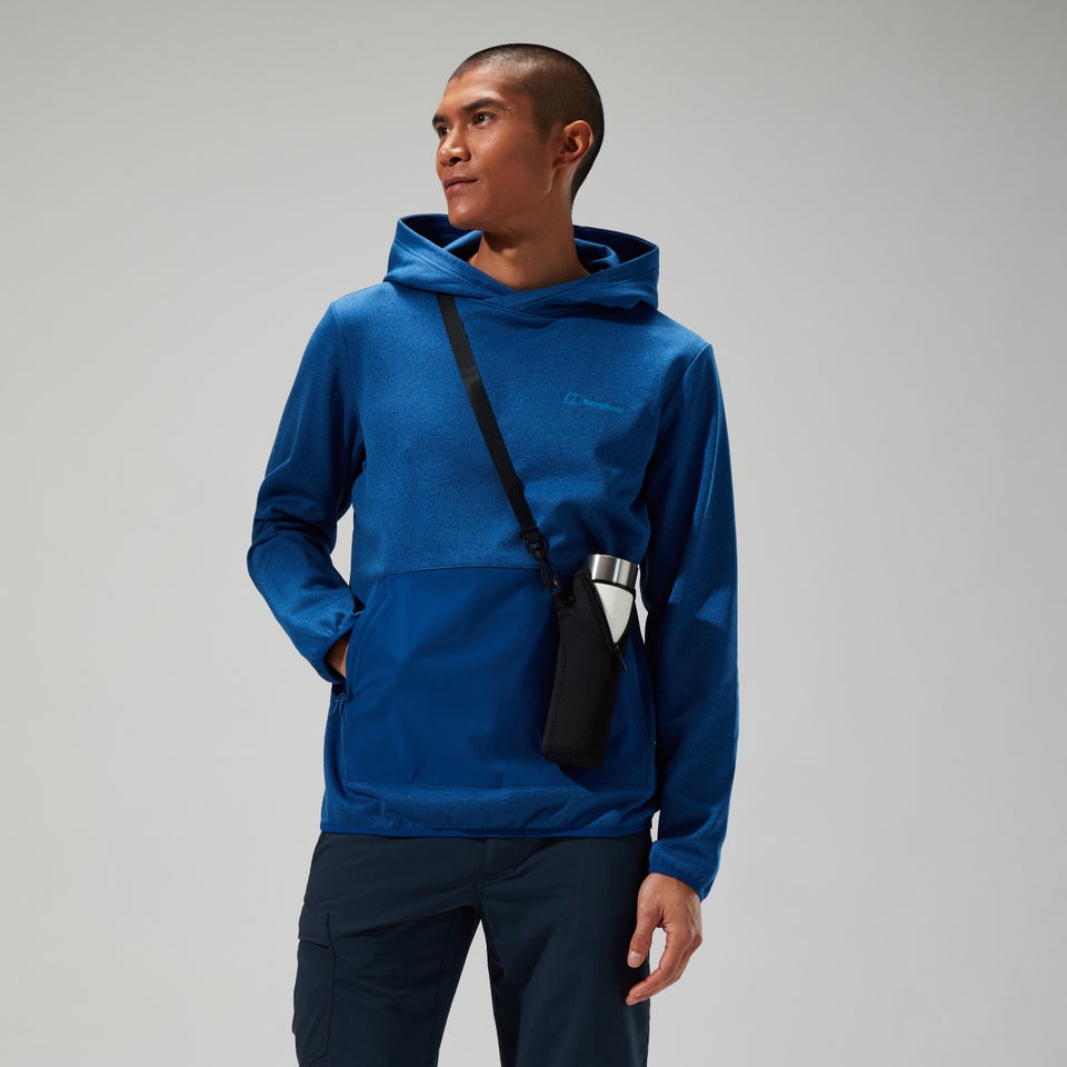 Men's Cullain Hooded Pullover - Blue