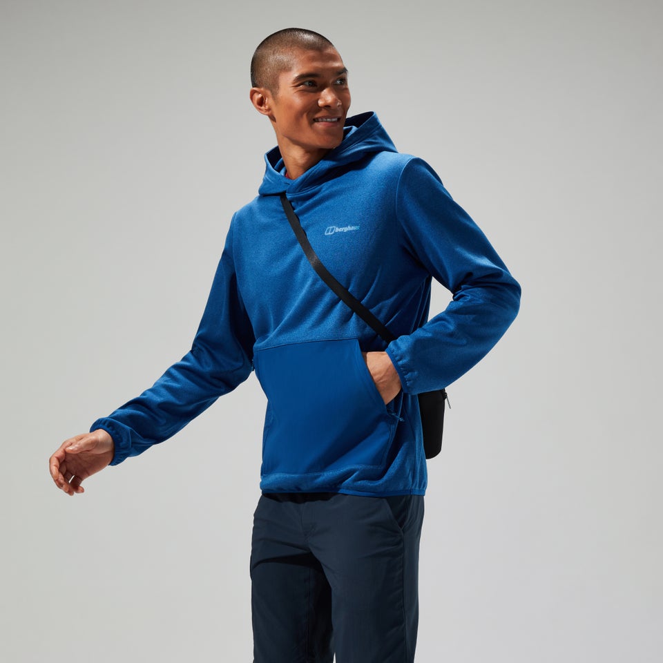 Men's Cullain Hooded Pullover - Blue