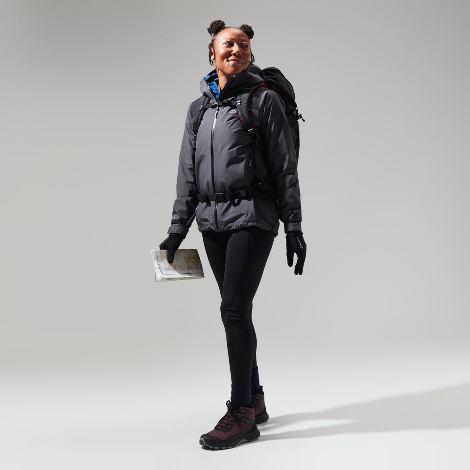 Women's Paclite Dynak Gore-Tex Jacket - Grey/Black