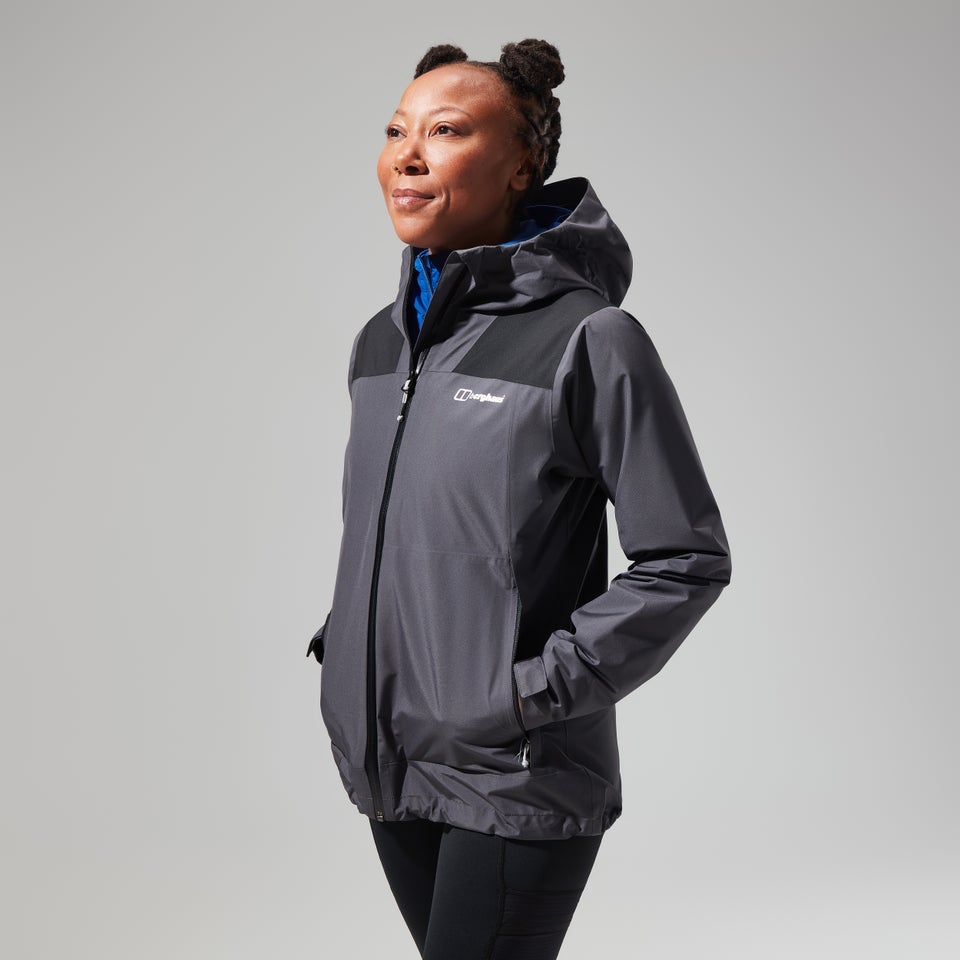 Women's Paclite Dynak Gore-Tex Jacket - Grey/Black