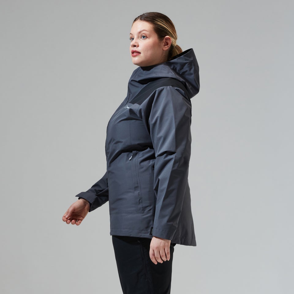 Women's Paclite Dynak Gore-Tex Jacket - Grey/Black