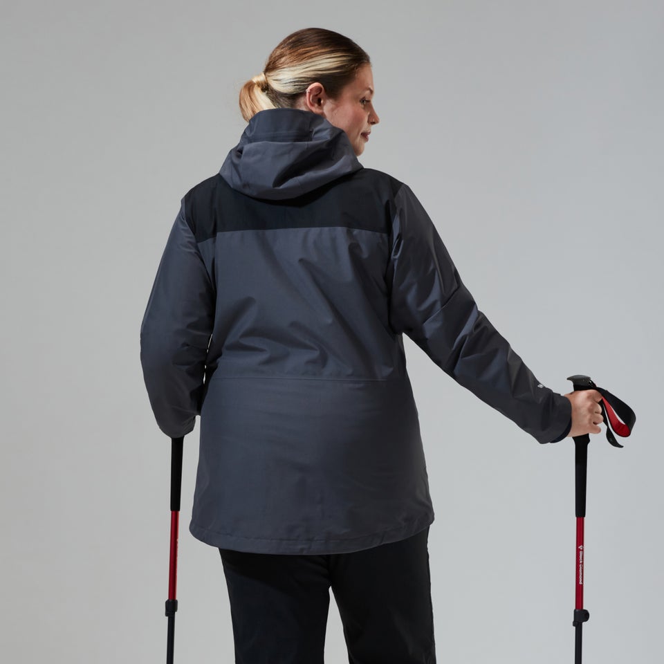 Women's Paclite Dynak Gore-Tex Jacket - Grey/Black