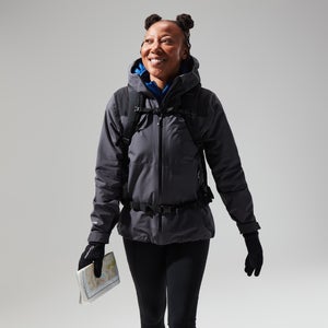 Women's Paclite Dynak Gore-Tex Jacket - Grey/Black