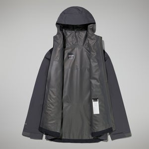 Women's Paclite Dynak Gore-Tex Jacket - Grey/Black