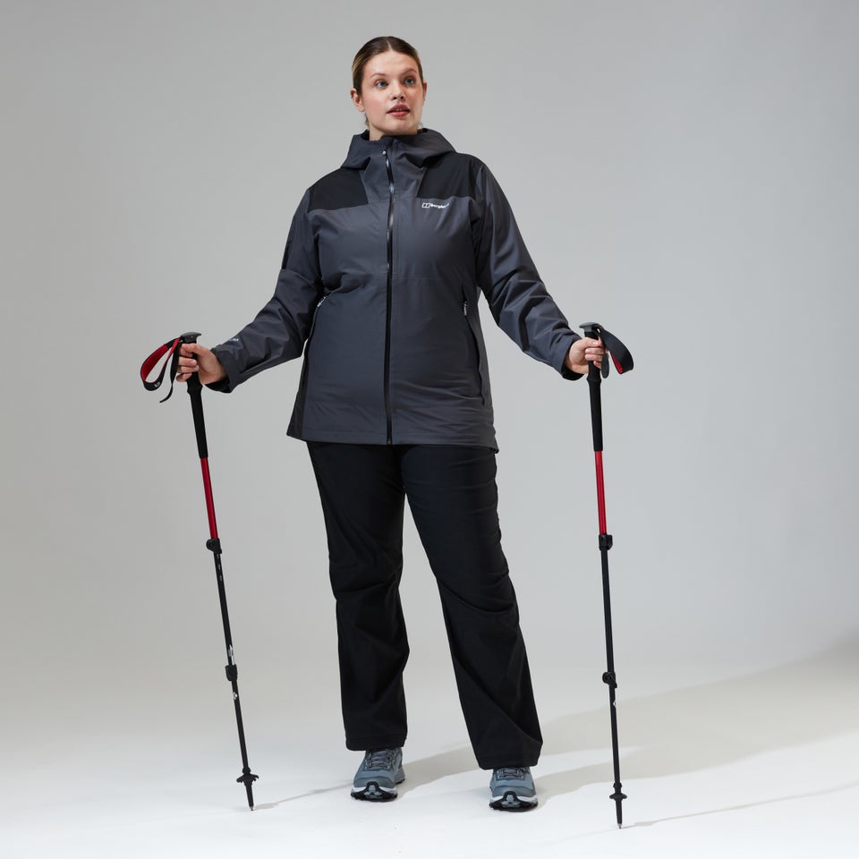 Women's Paclite Dynak Gore-Tex Jacket - Grey/Black