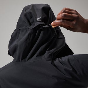 Omeara Lange Jacken für Damen - Schwarz