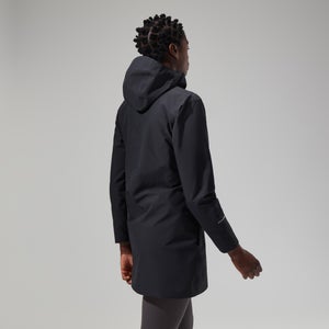 Omeara Lange Jacken für Damen - Schwarz