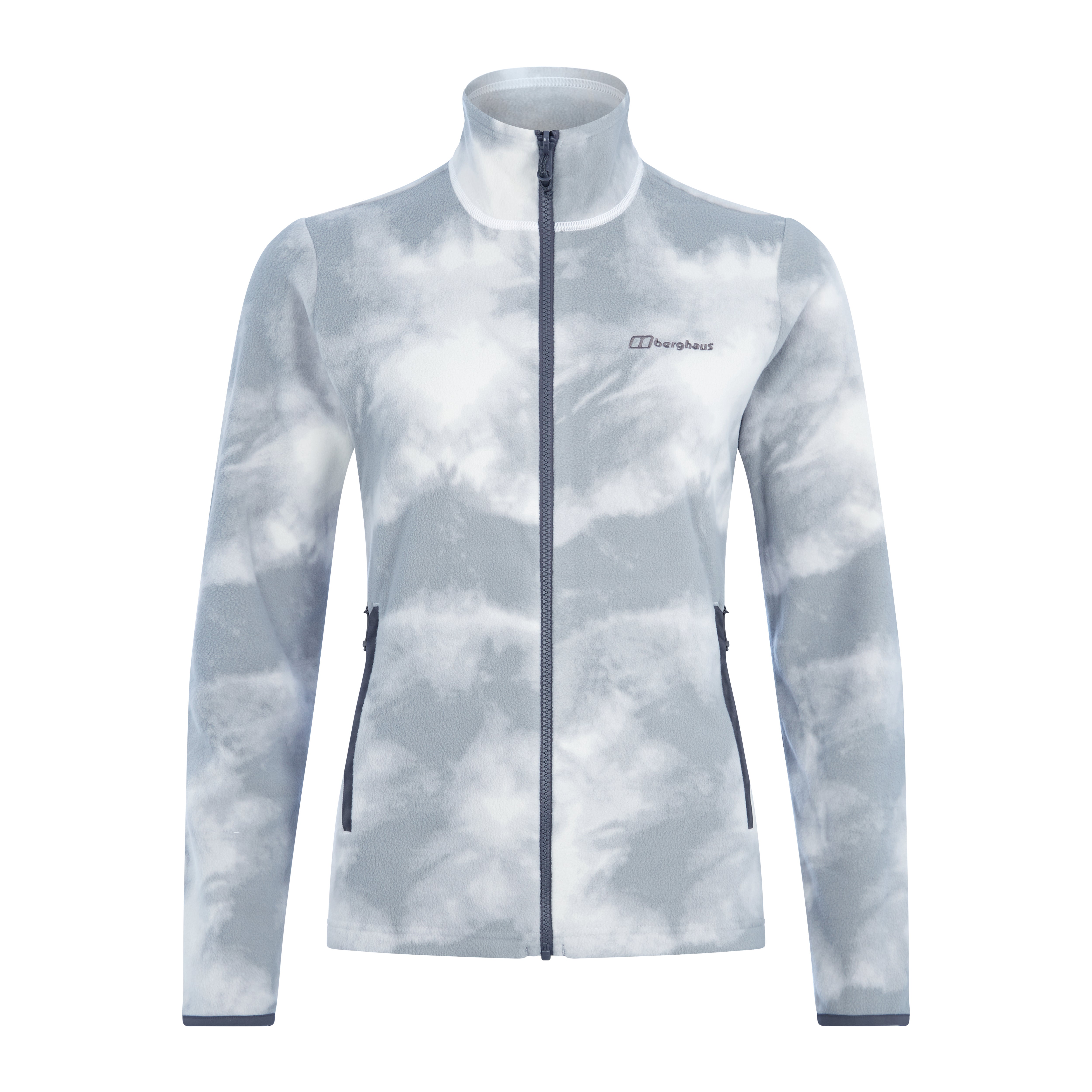 Navala Fleece für Damen - Hellgrau/Weiß