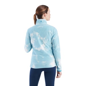 Women's Navala Fleece Half Zip - Blue / White