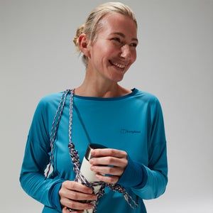 Women's Nesna Long Sleeve Baselayer - Blue