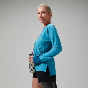 Women's Nesna Long Sleeve Baselayer - Blue