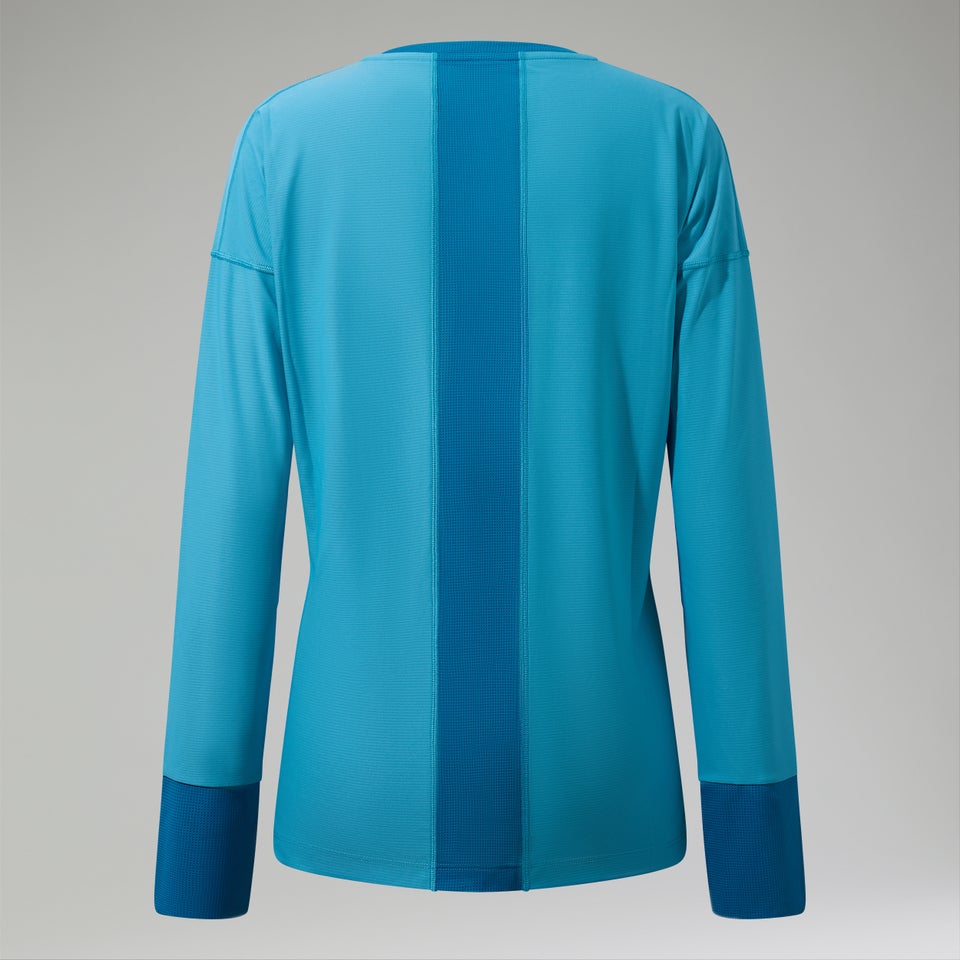 Women's Nesna Long Sleeve Baselayer - Blue