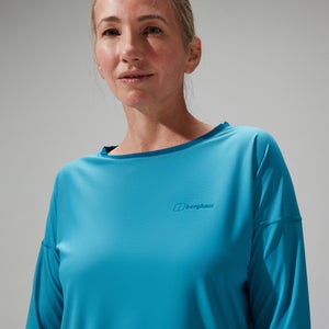 Women's Nesna Long Sleeve Baselayer - Blue