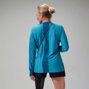 Women's Nesna Long Sleeve Baselayer - Blue