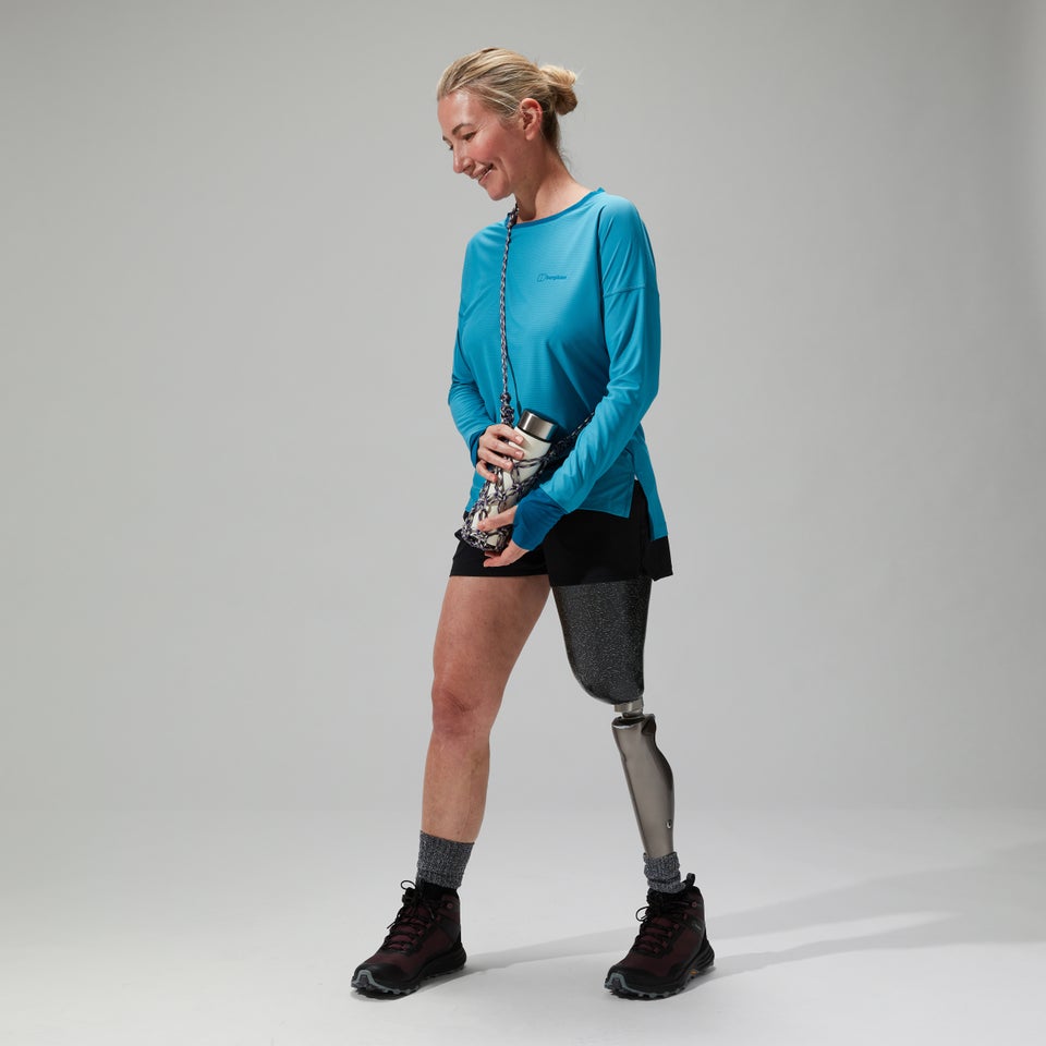 Women's Nesna Long Sleeve Baselayer - Blue