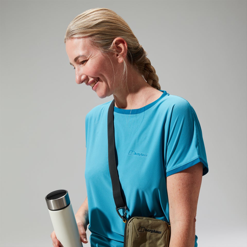 Women's Nesna Short Sleeve Baselayer - Blue