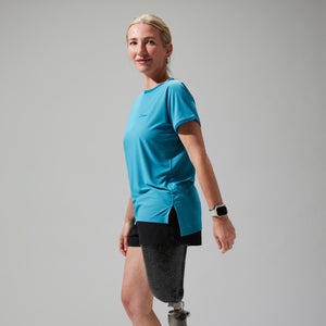 Women's Nesna Short Sleeve Baselayer - Blue