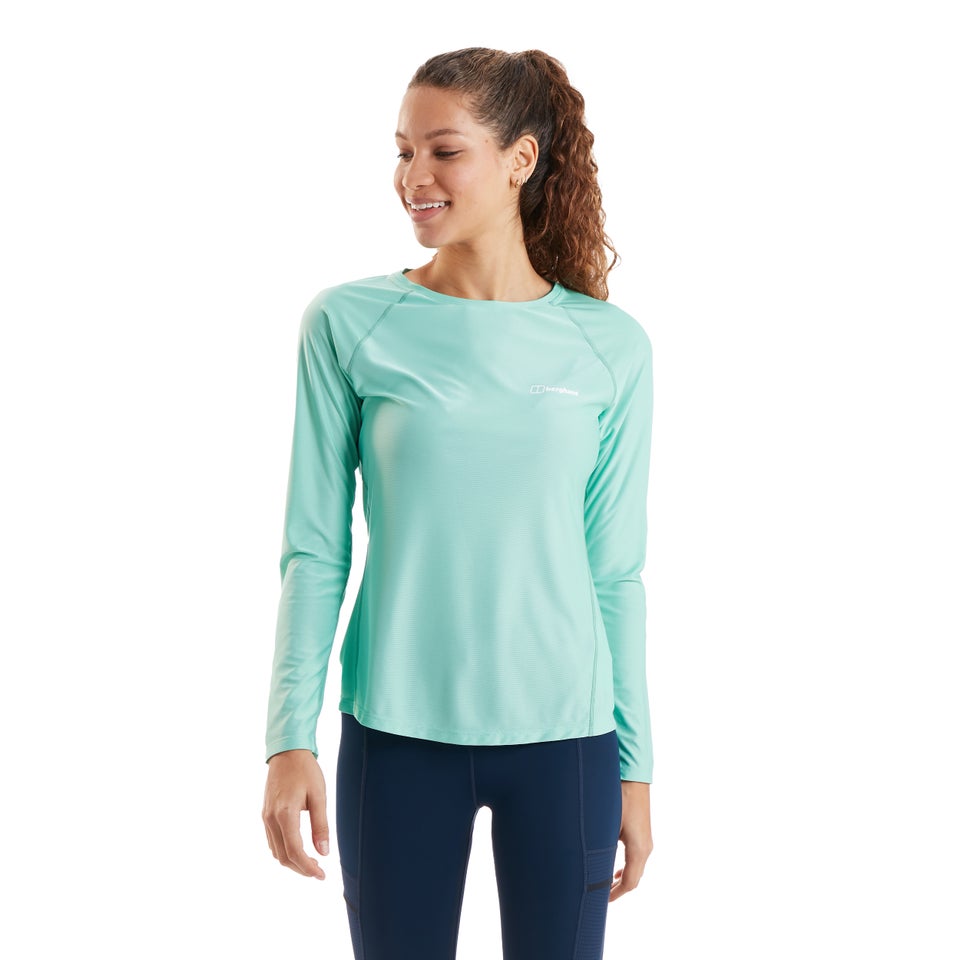 Women's 24/7 Long Sleeve Base Layer - Light Green