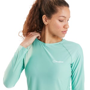 Women's 24/7 Long Sleeve Base Layer - Light Green