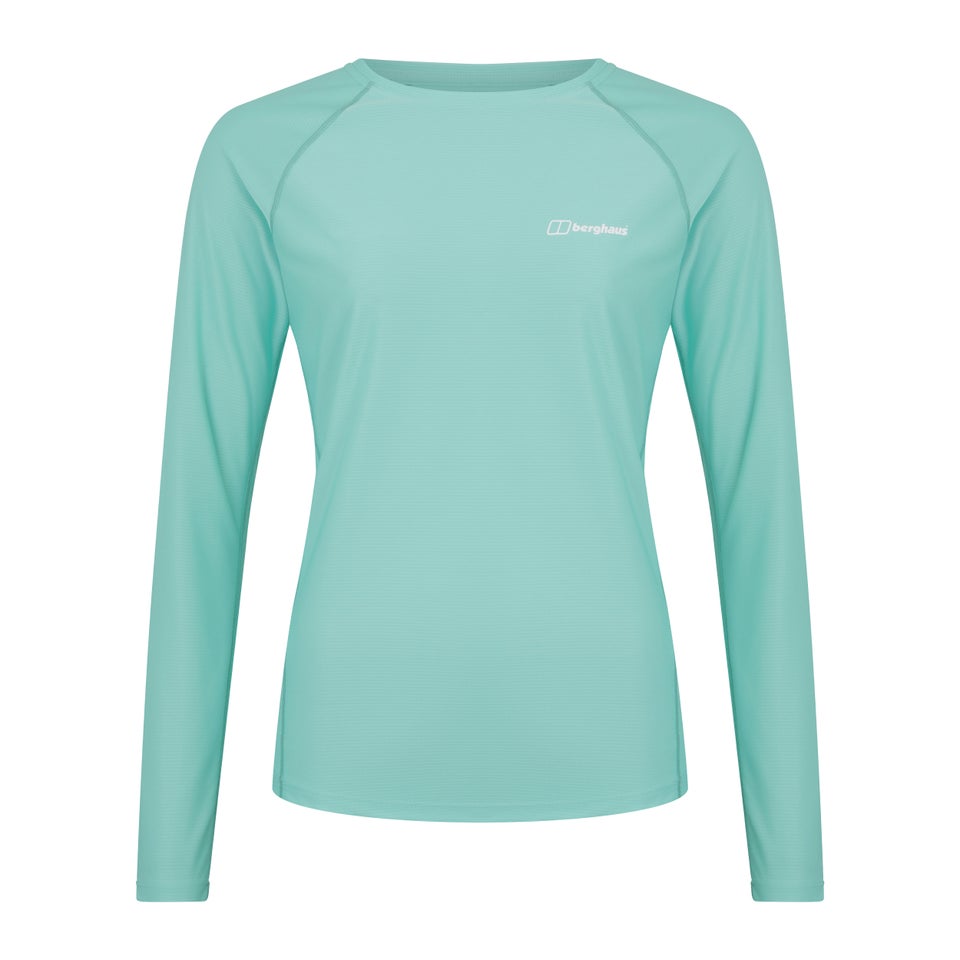 Women's 24/7 Long Sleeve Base Layer - Light Green