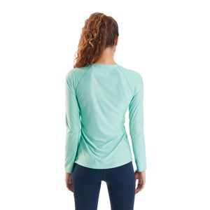 Women's 24/7 Long Sleeve Base Layer - Light Green