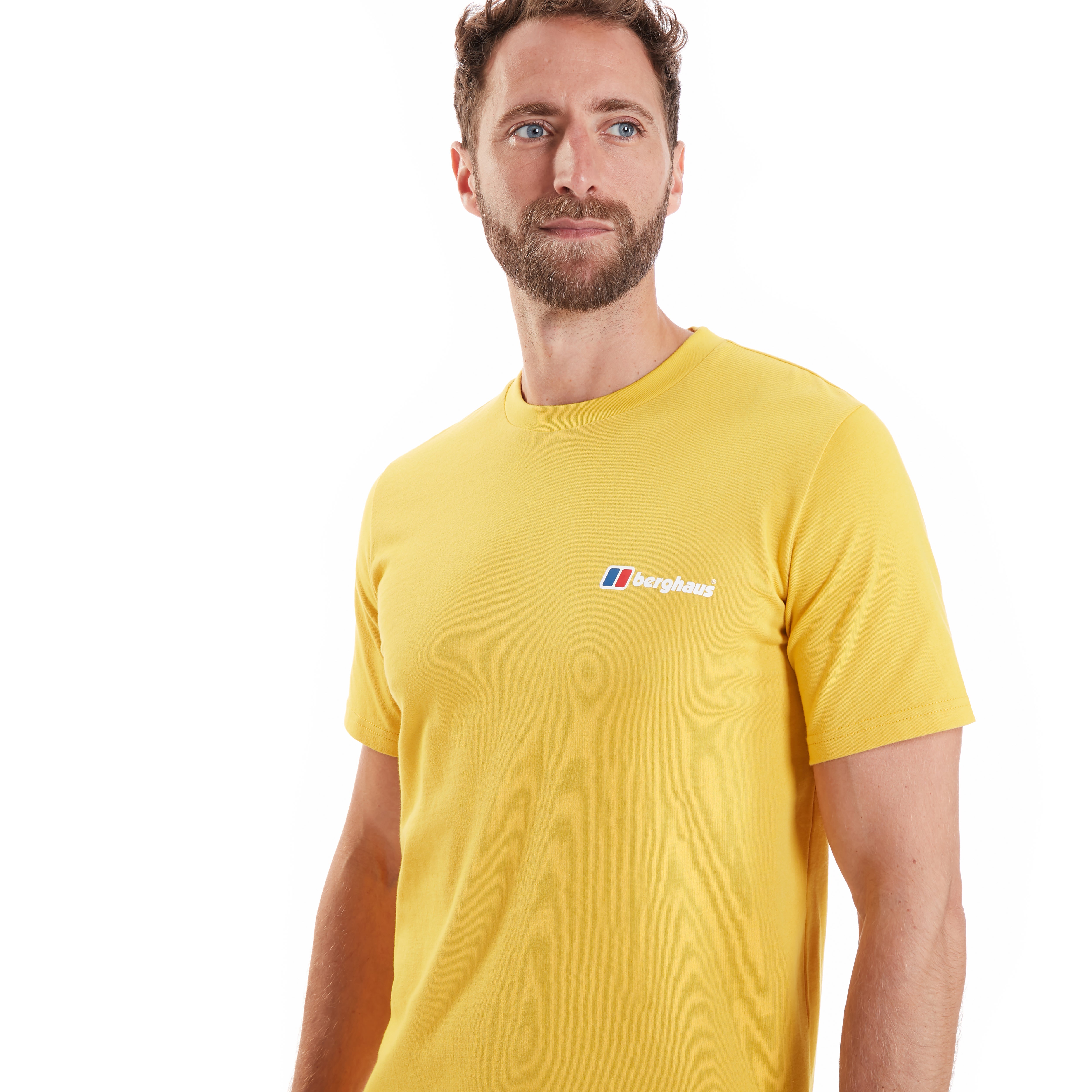 Men's Organic Classic Logo T-Shirt Yellow