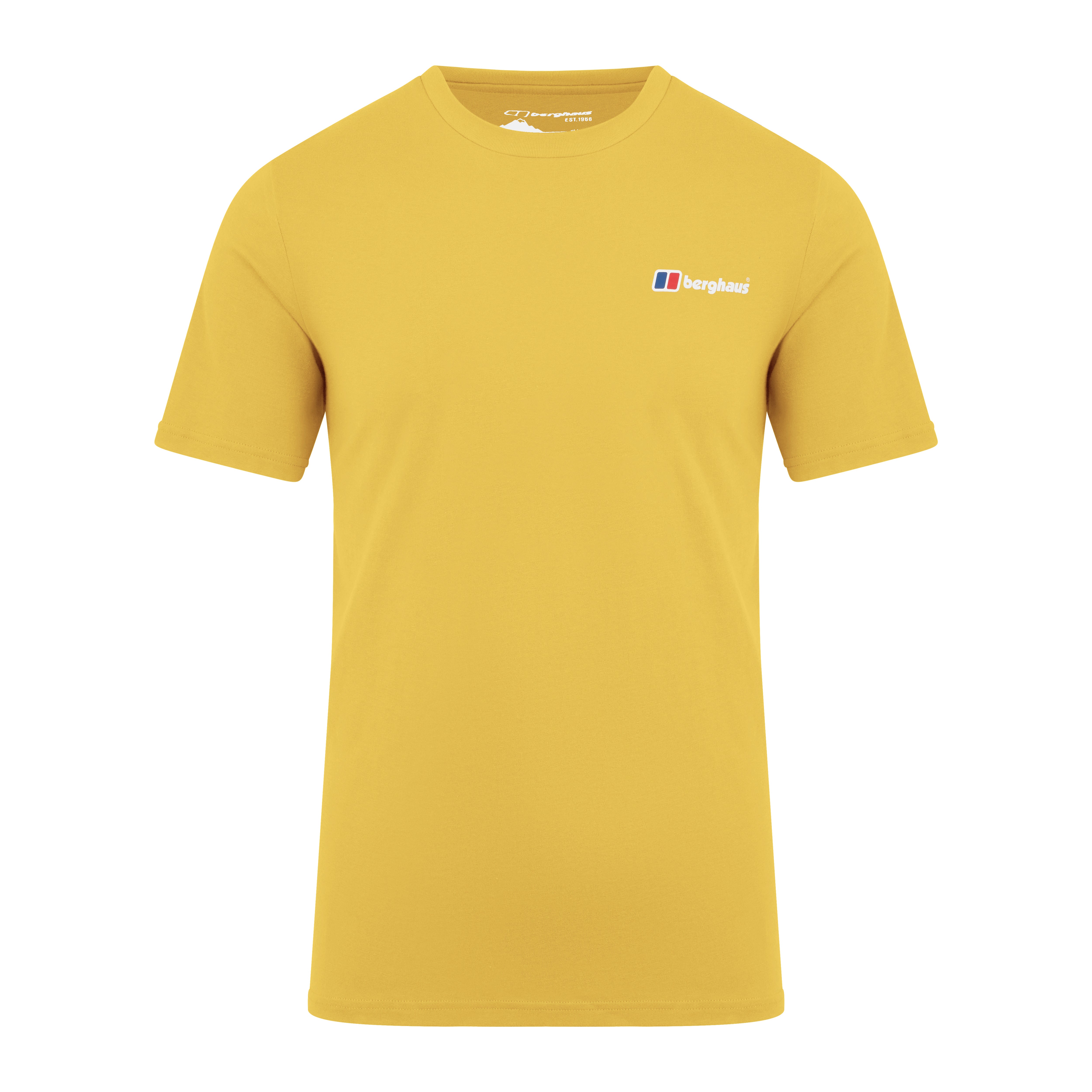 Men's Organic Classic Logo T-Shirt Yellow