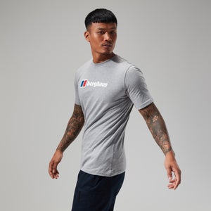 Organic Big Classic Logo T-Shirt für Herren - Dunkelgrau