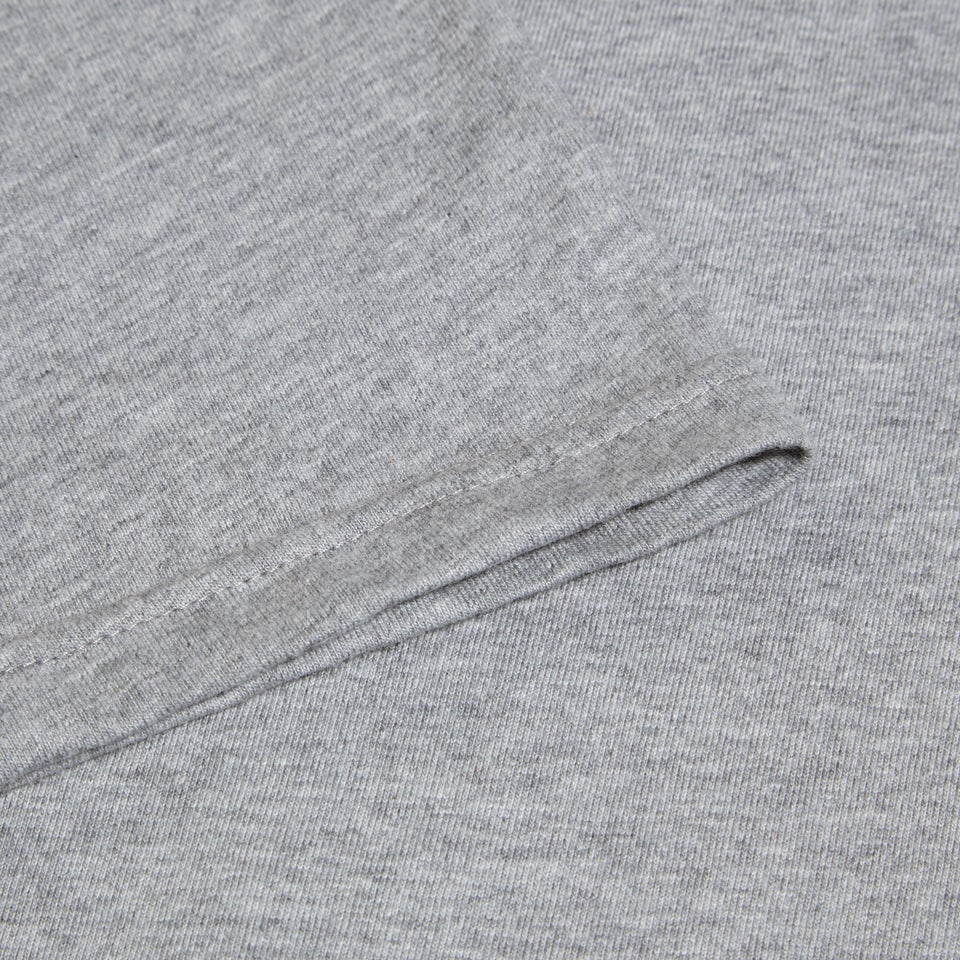 Organic Front & Back Logo T-Shirt für Herren - Dunkelgrau