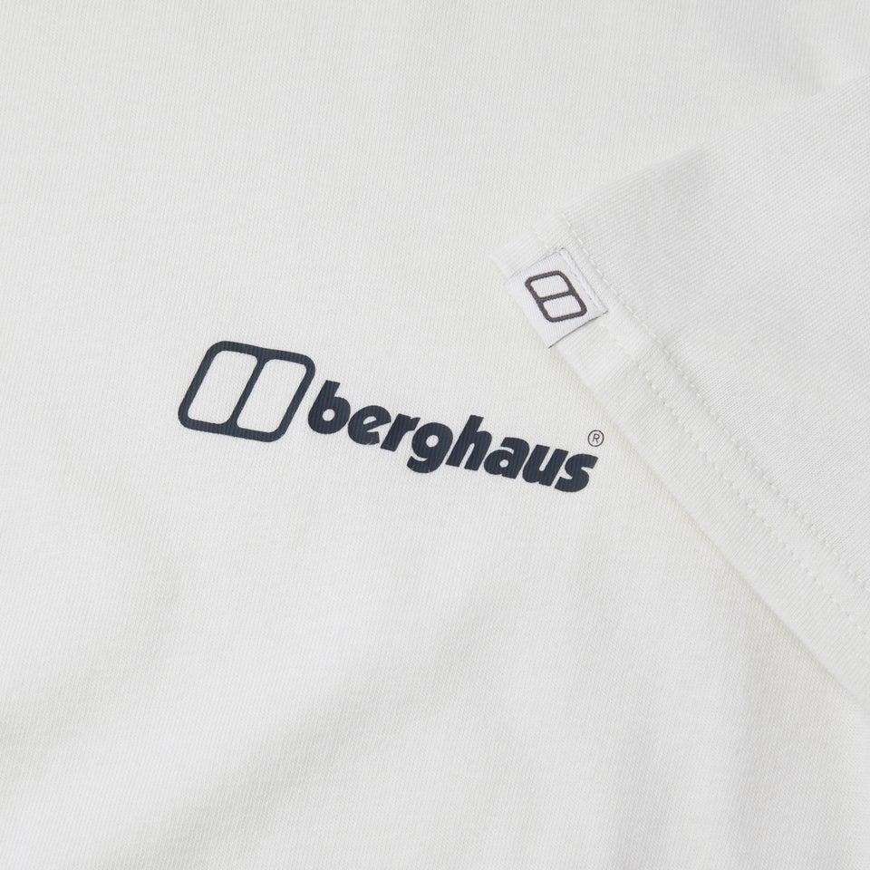 Men's Organic Colour Logo T-Shirt Grey