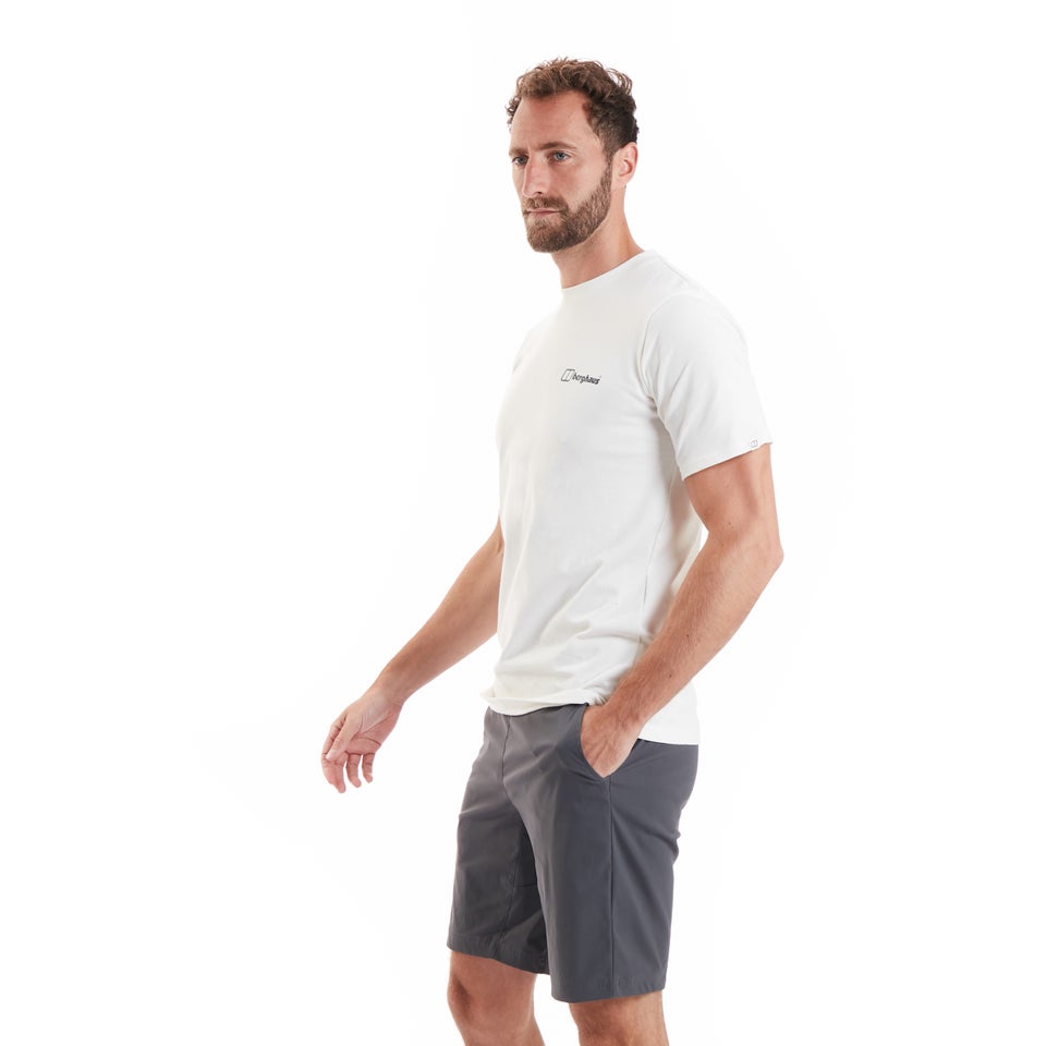 Men's Organic Colour Logo T-Shirt Grey