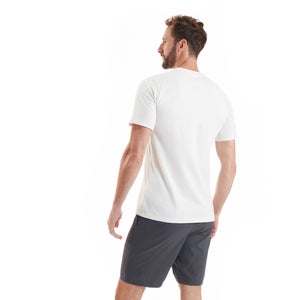 Men's Organic Colour Logo T-Shirt Grey