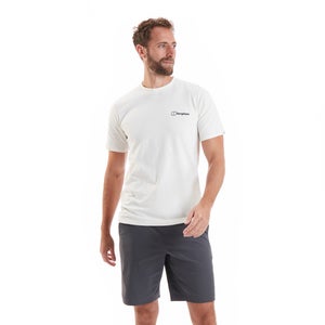 Men's Organic Colour Logo T-Shirt Grey