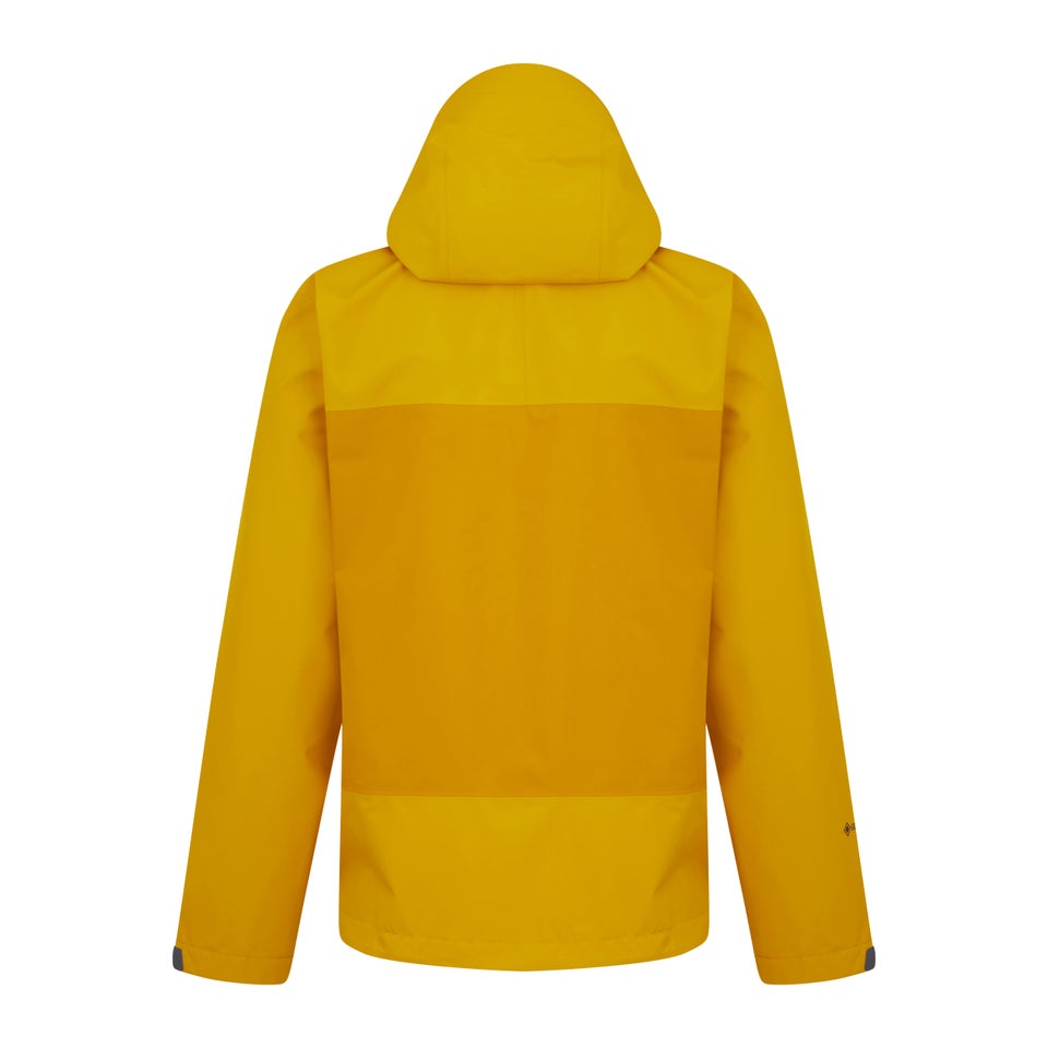 Men's Paclite Dynak Gore-Tex Waterproof Jacket - Yellow / Brown