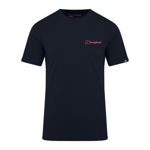 Men's Organic Colour Logo T-Shirt Navy