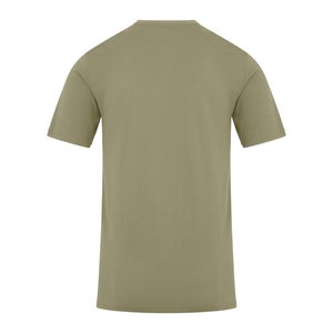 Men's Organic Big Colour Logo T Shirt Green