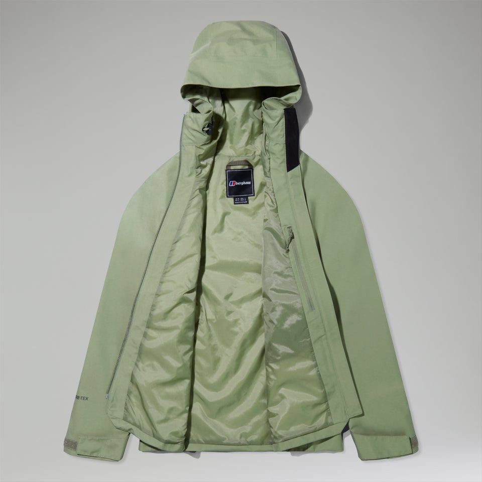 Women's Highraise Gore-Tex Waterproof Jacket - Green
