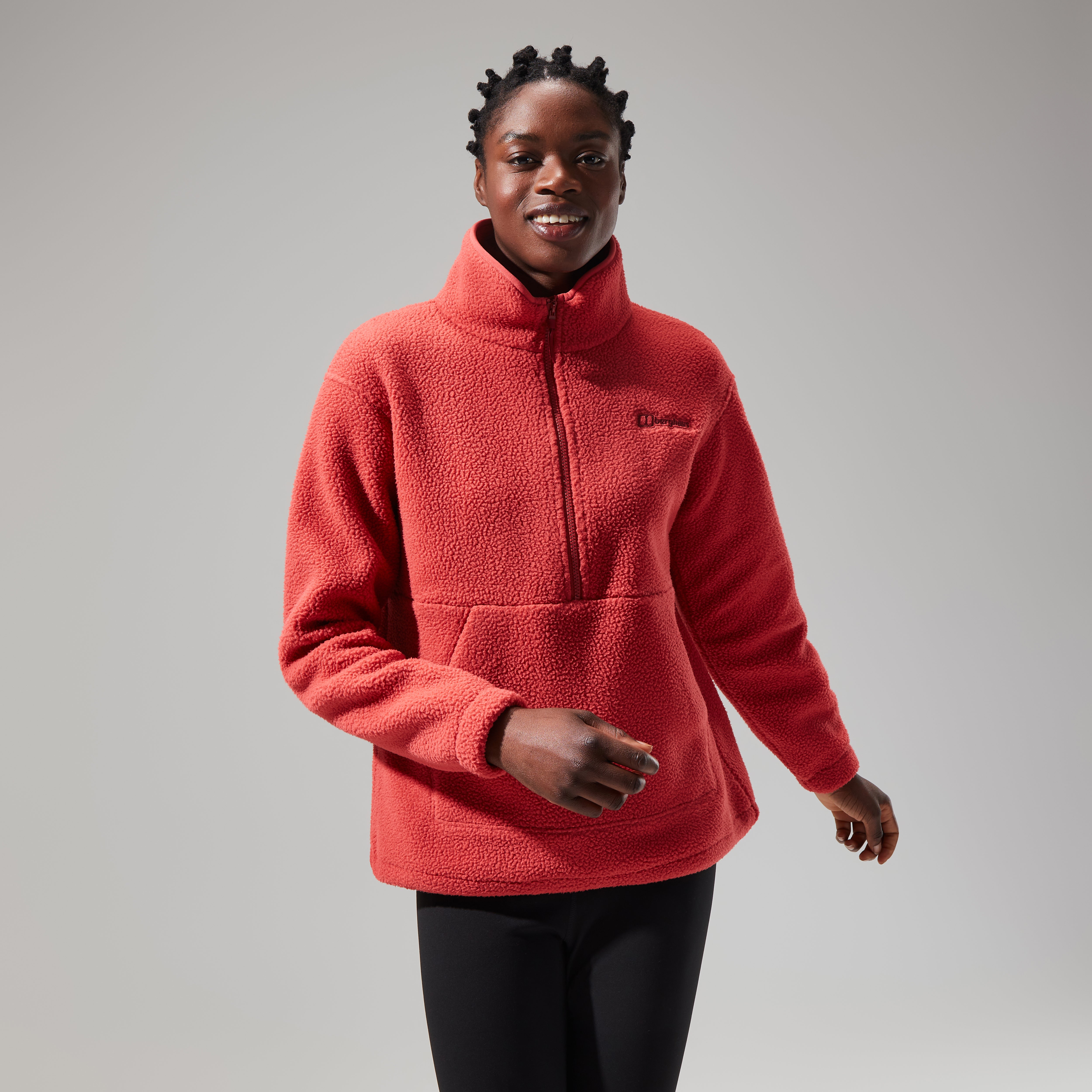 Women's Hawksker Half Zip - Red