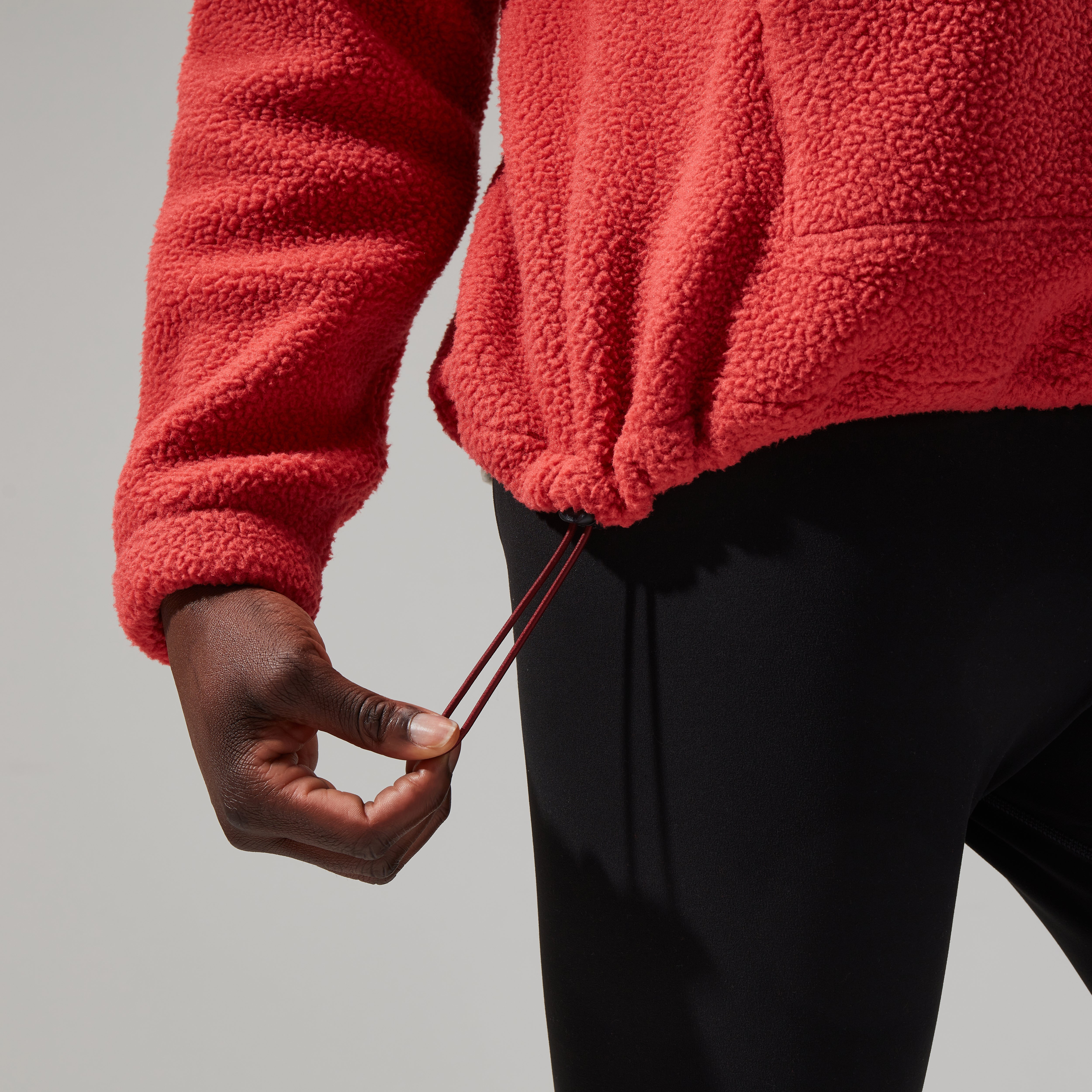 Women's Hawksker Half Zip - Red