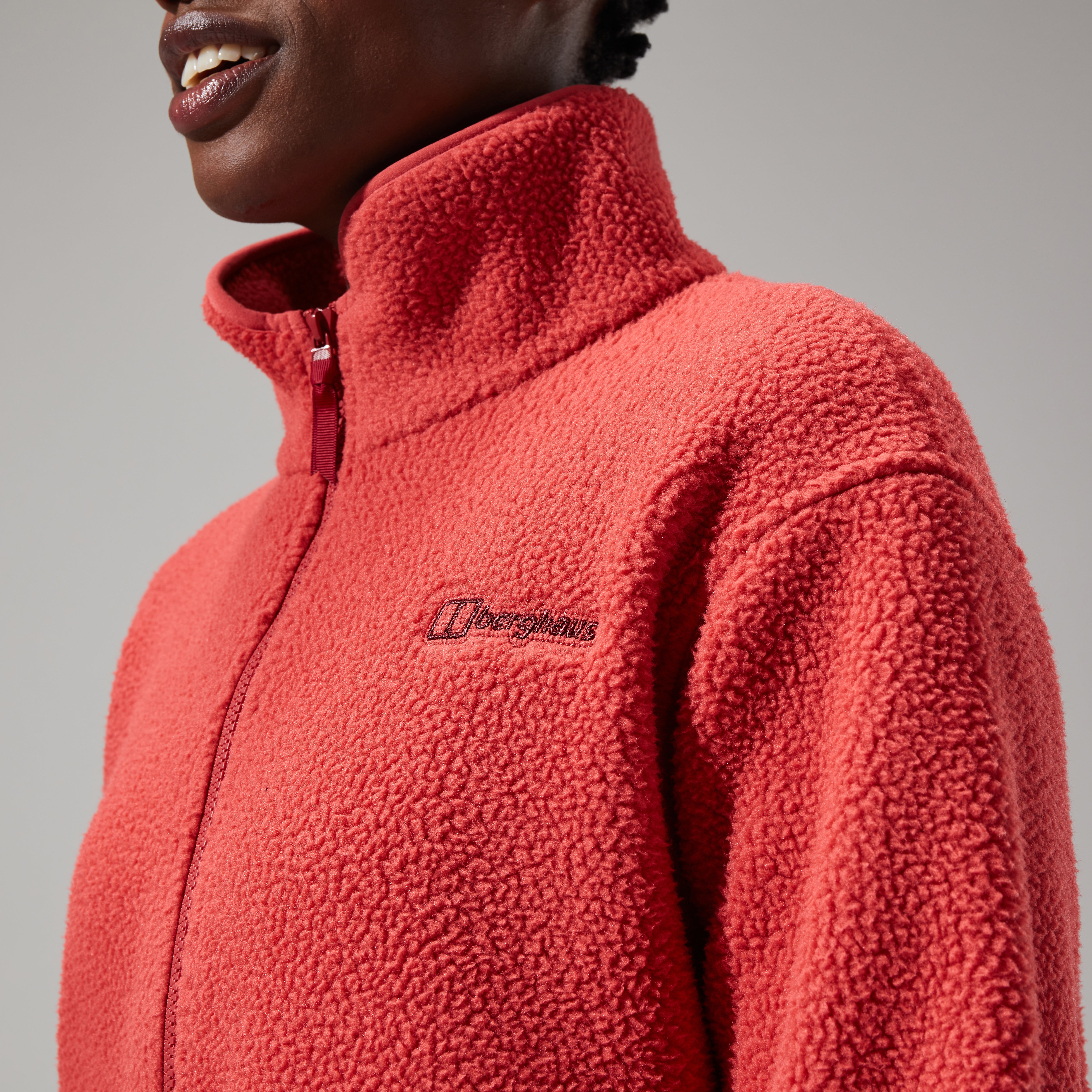 Women's Hawksker Half Zip - Red