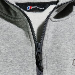 Men's Logo FZ Hoody Dark Grey