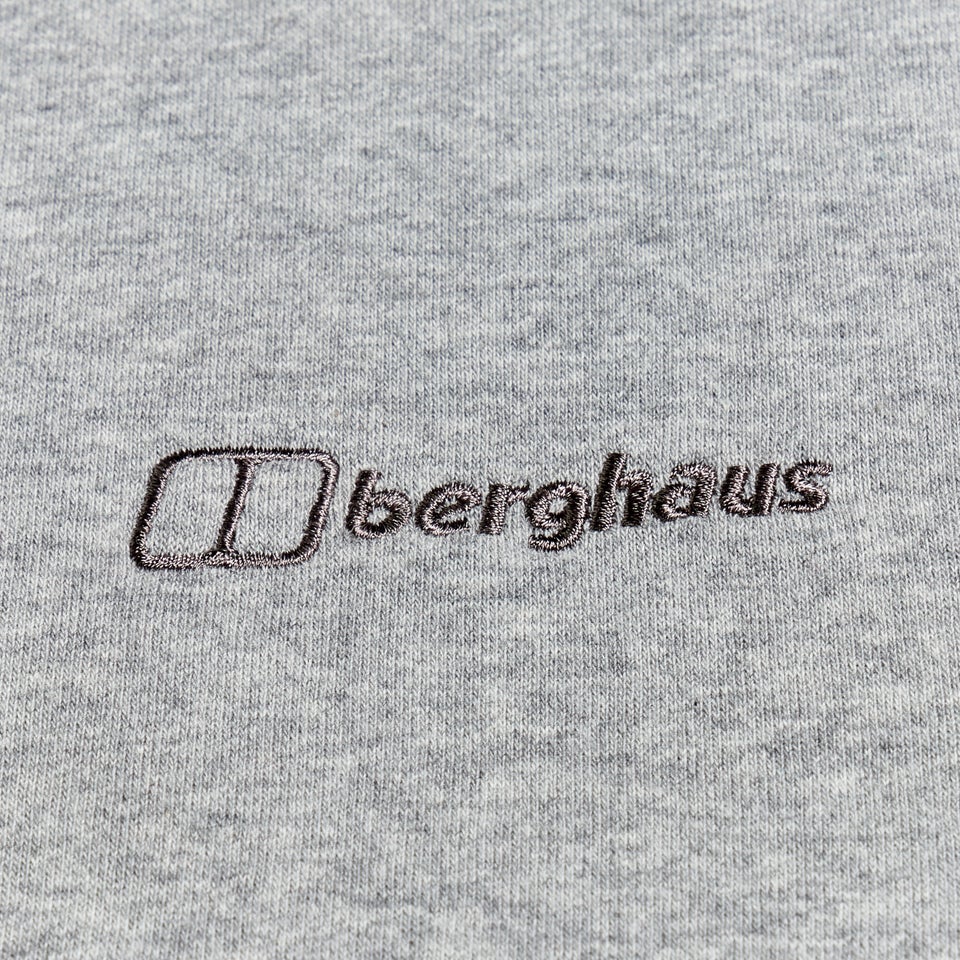 Men's Logo FZ Hoody Dark Grey